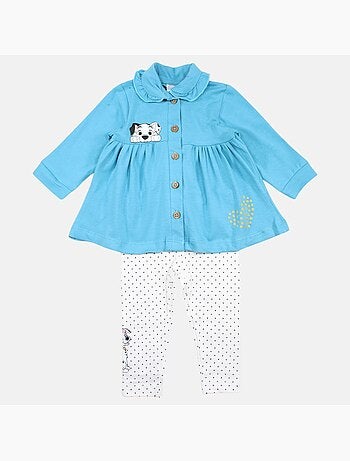 Disney - Haut et legging à motifs fille