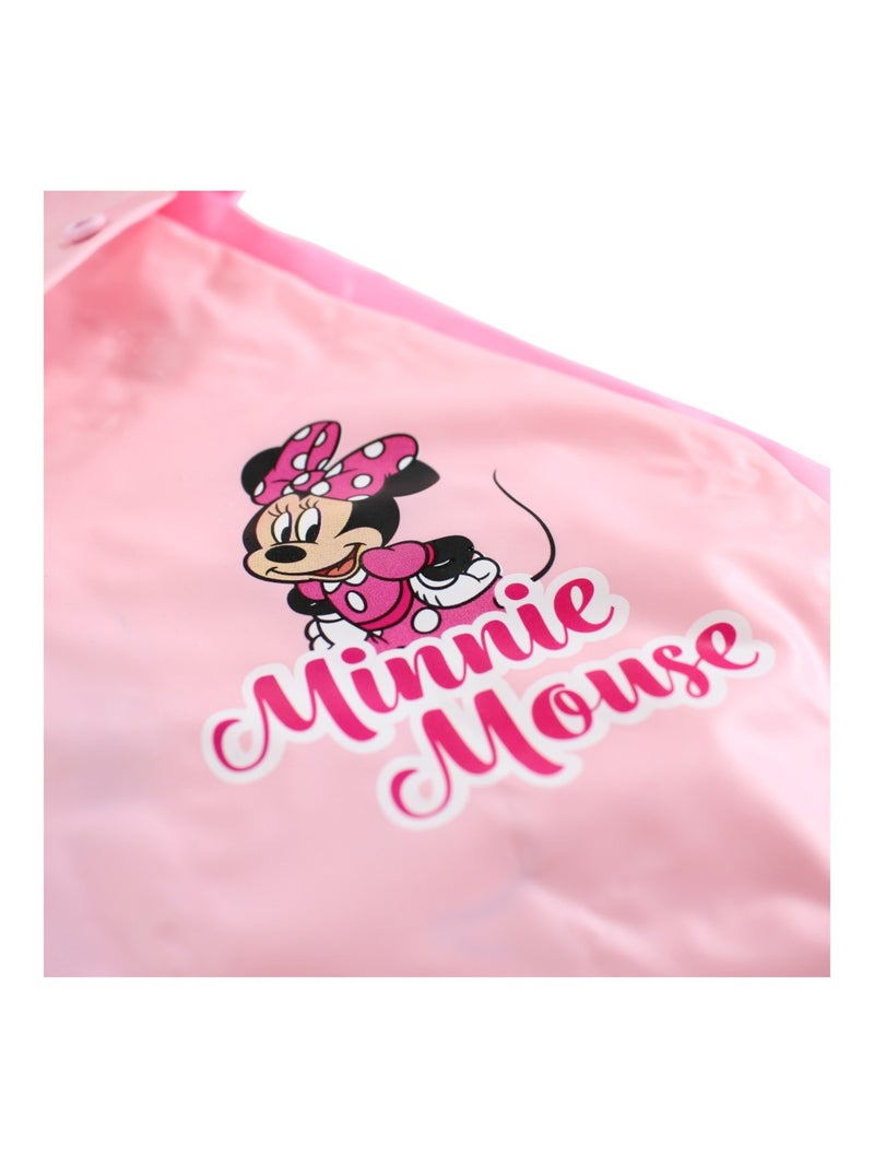Disney - imperméable à capuche imprimé, boutons pression Rose clair - Kiabi