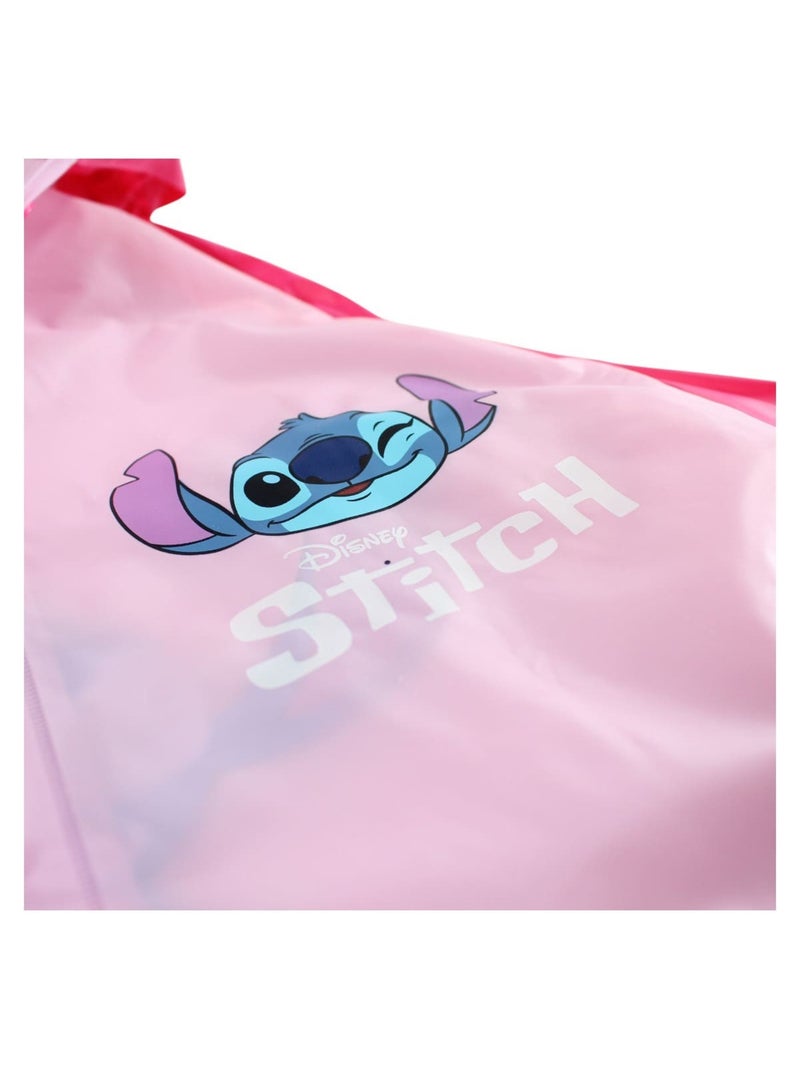 Disney - Imperméable de pluie Lilo et Stitch fille Rose clair - Kiabi