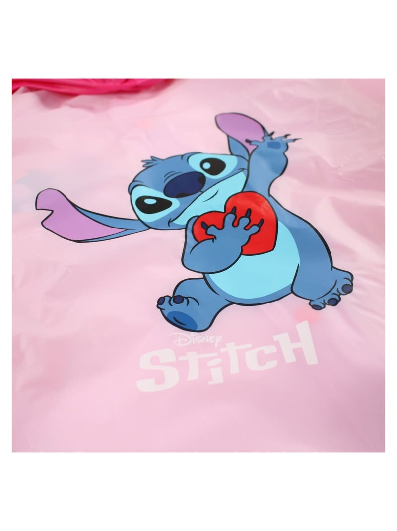 Disney - Imperméable de pluie Lilo et Stitch fille Rose clair - Kiabi