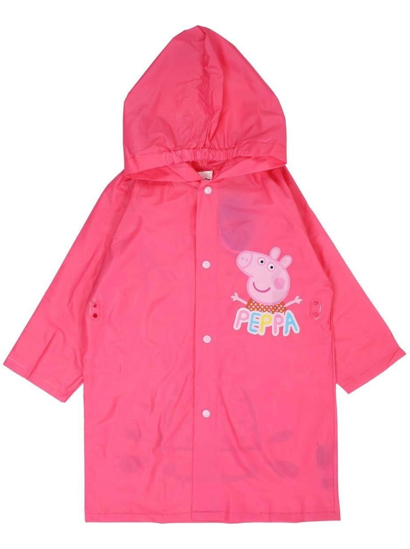 Disney - Impermeable fille imprimé Peppa Pig Rose - Kiabi
