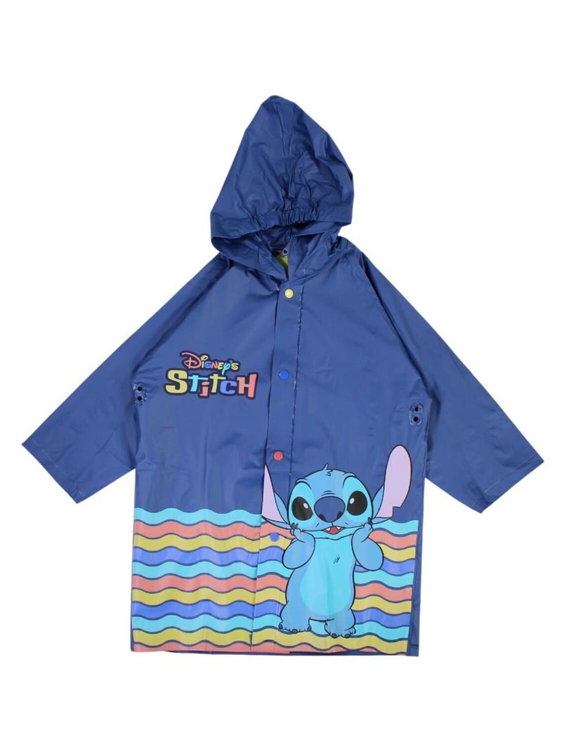 Disney - Impermeable imprimé Lilo Et Stitch Bleu marine - Kiabi