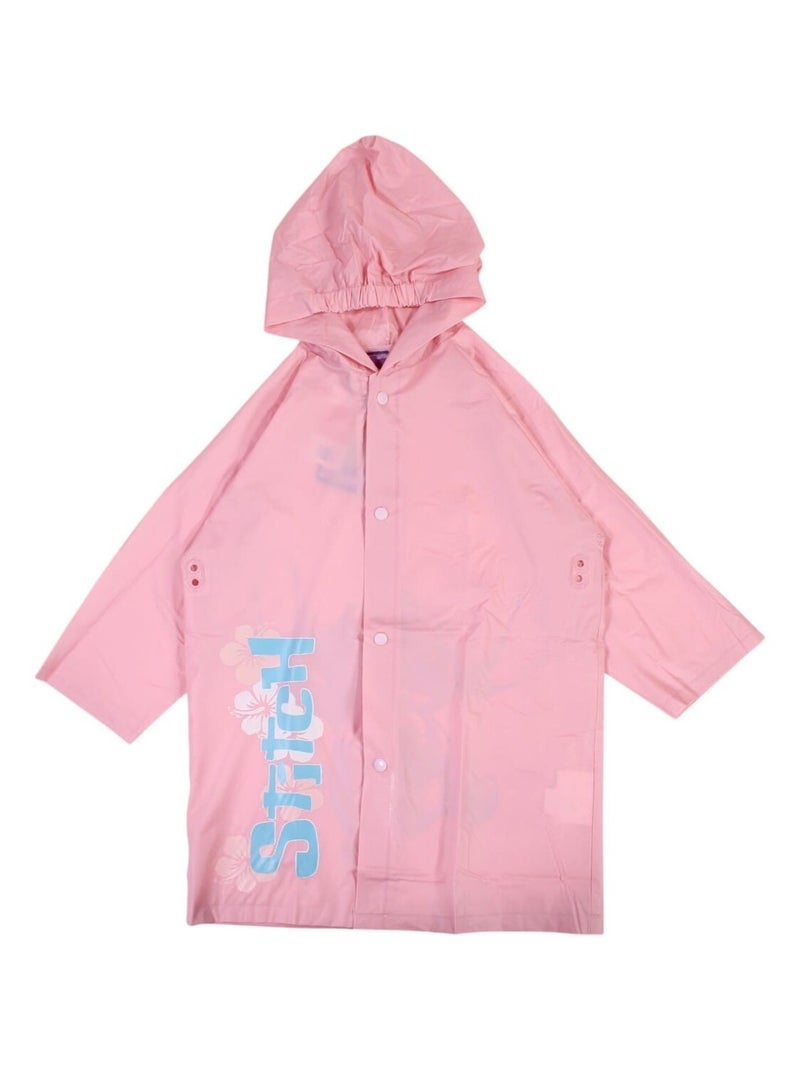 Disney - Impermeable imprimé Lilo Et Stitch Rose - Kiabi