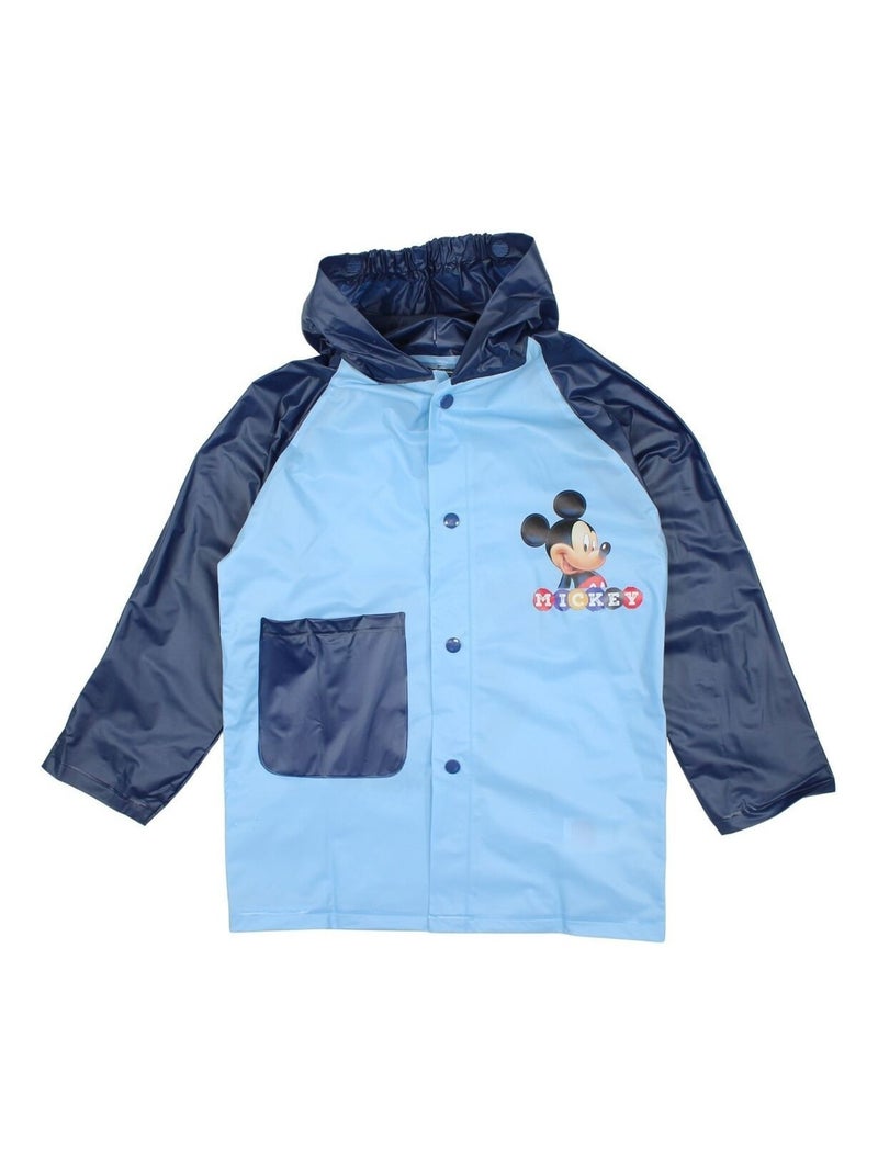 Disney - Impermeable imprimé Mickey Bleu - Kiabi