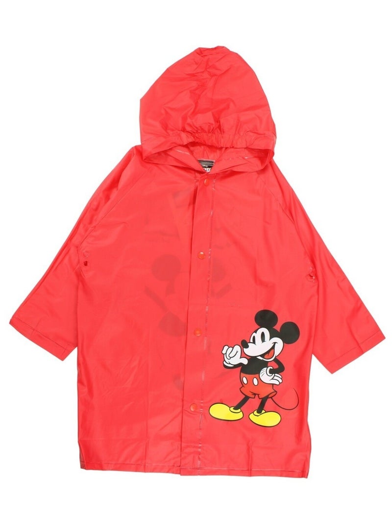 Disney - Impermeable imprimé Mickey Rouge - Kiabi