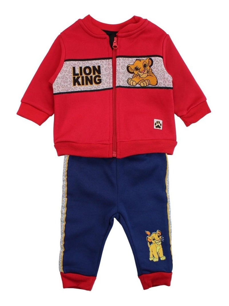 Disney - Jogging bébé garçon imprimé Le Roi Lion Rouge - Kiabi