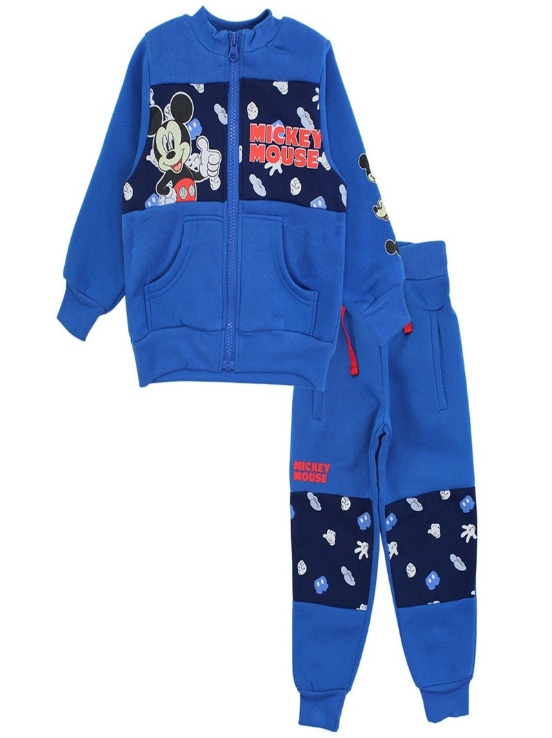 Disney - Jogging imprimé Mickey Bleu - Kiabi