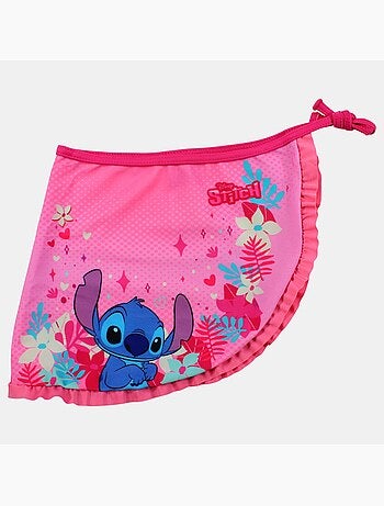 Disney - maillot de bain 1 pièce à jupette imprimé, finitions volantées