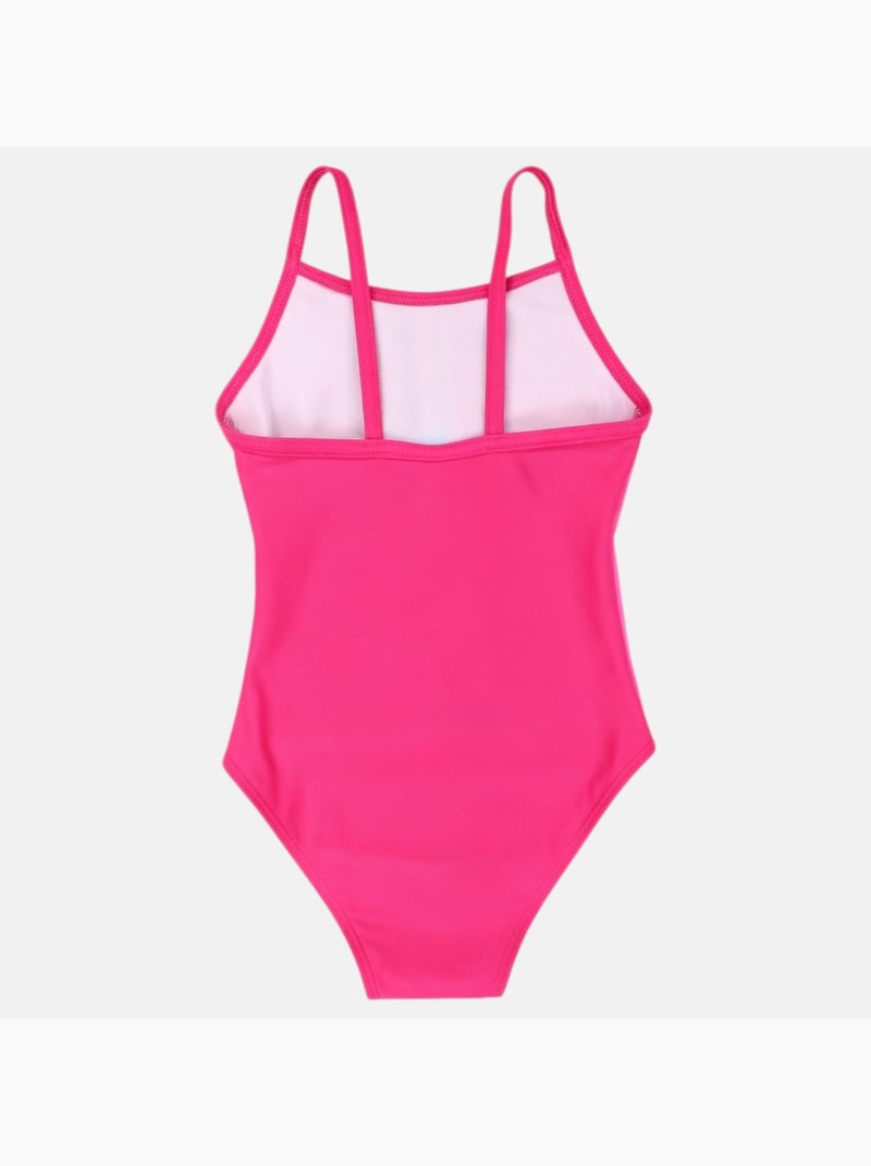 Disney - maillot de bain 1 pièce à volant imprimé Rouge - Kiabi