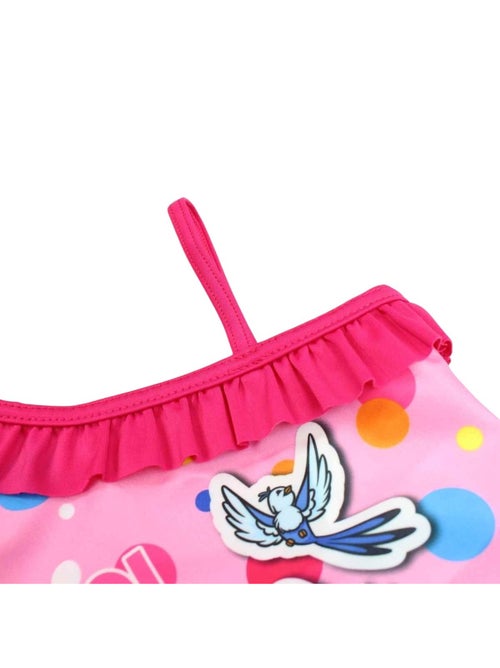 Disney - maillot de bain 1 pièce asymétrique imprimé - Kiabi