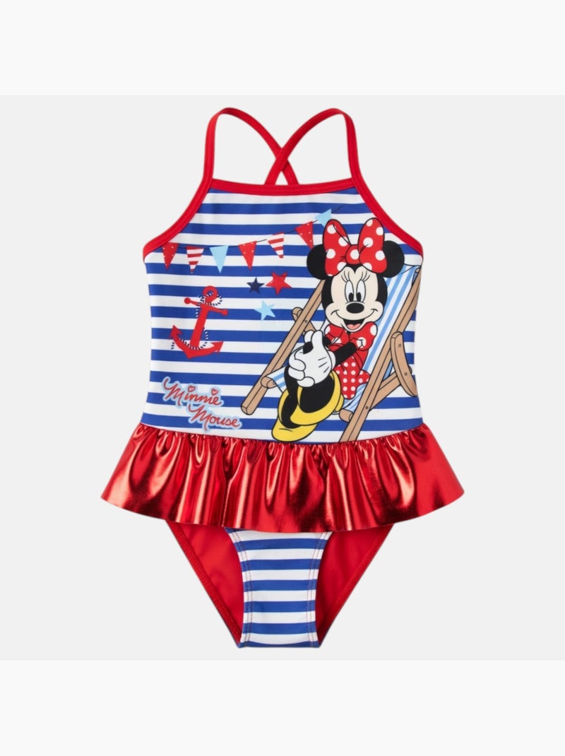 Disney - maillot de bain 1 pièce imprimé Bleu marine - Kiabi
