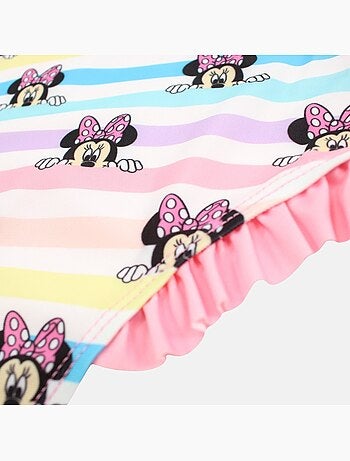 Disney - maillot de bain 1 pièce rayé imprimé