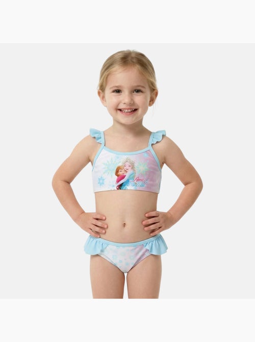 Disney - maillot de bain 2 pièces à volants imprimé - Kiabi Disney - maillot de bain 2 pièces à volants imprimé - Kiabi
