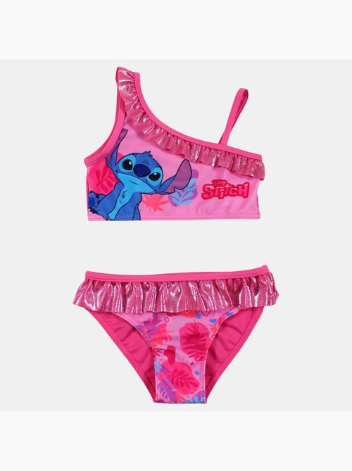Disney - maillot de bain 2 pièces asymétrique imprimé, finitions volantées - Kiabi Disney - maillot de bain 2 pièces asymétrique imprimé, finitions volantées - Kiabi