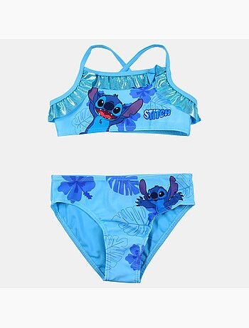 Disney - Maillot de bain 2 pièces avec jupe et motifs