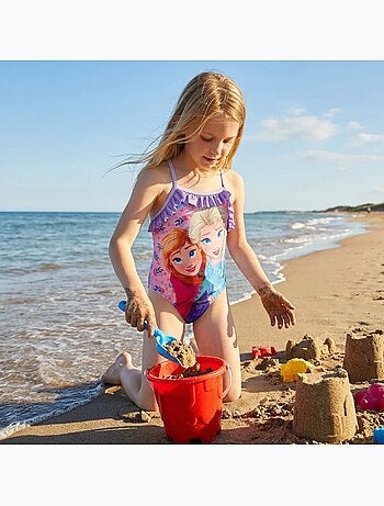 Disney - Maillot de bain 2 pièces avec jupe motifs