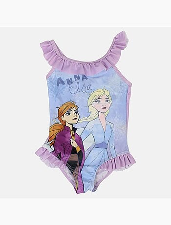 Disney - Maillot de bain bretelles asymétriques fille