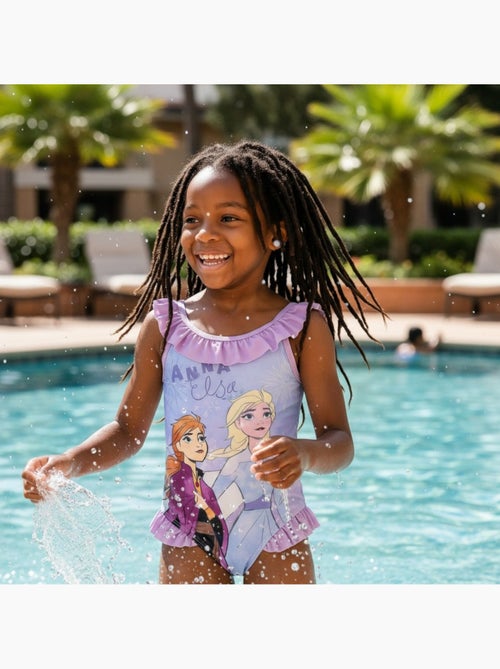 Disney - Maillot de bain bretelles asymétriques fille - Kiabi