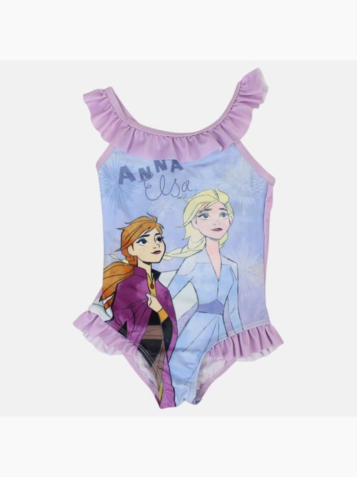 Disney - Maillot de bain bretelles asymétriques fille - Kiabi