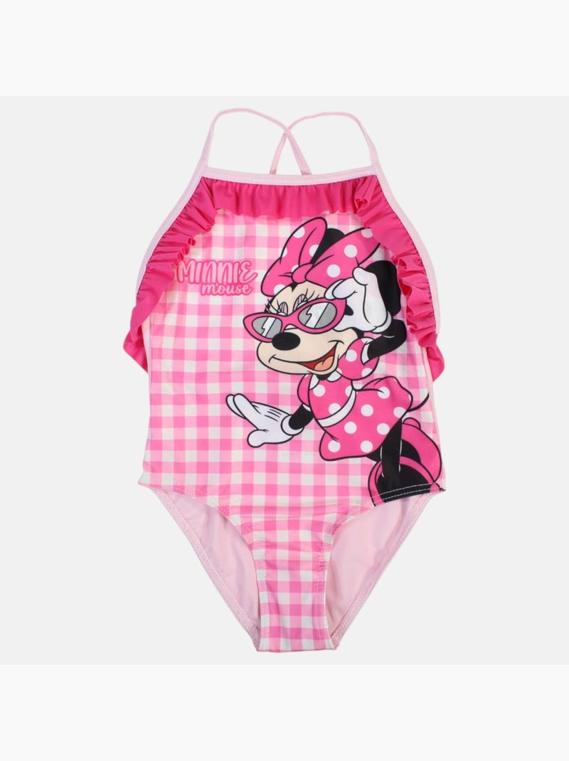 Disney - Maillot de bain enfant imprimé Rose - Kiabi