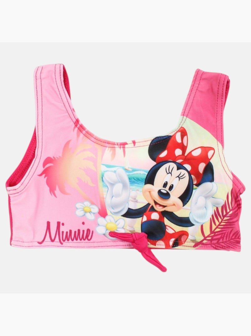 Disney - Maillot de bain enfant imprimé Rose fushia - Kiabi