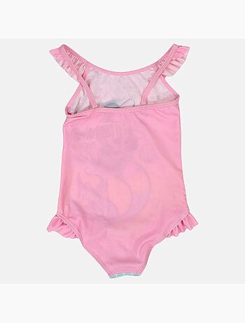 Disney - Maillot de bain fille 1 pièce rose motif sirène personnage