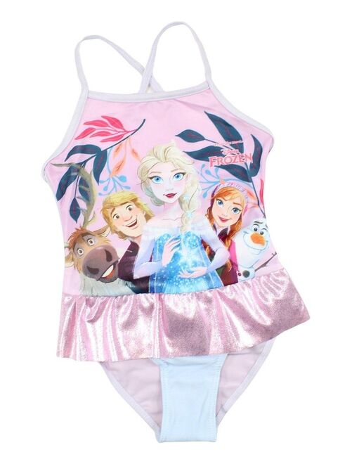 Disney - Maillot De Bain fille imprimé La Reine Des Neiges - Kiabi