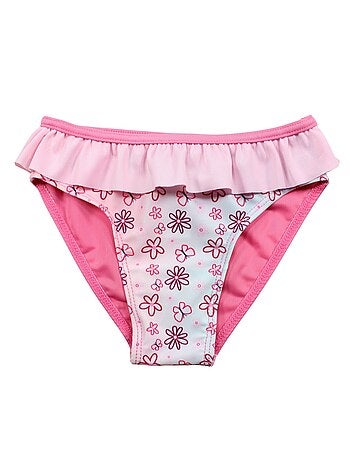 Disney - Maillot De Bain Fille Imprimé Unicorn Valley - Rose Fushia Cbs25 2 Frb4