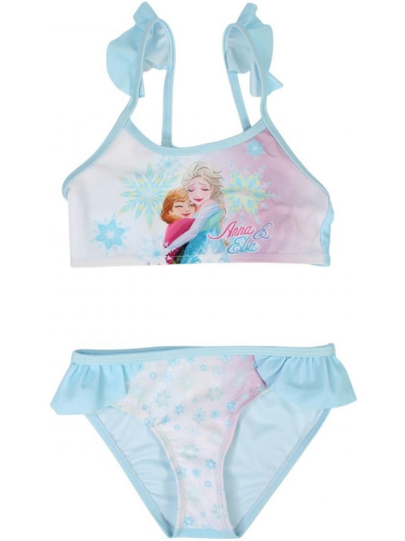 Disney - Maillot de bain Fille La Reine des Neiges Bleu - Kiabi