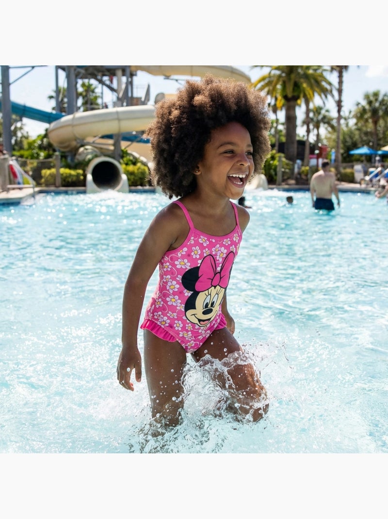 Disney - Maillot de bain Fille Rose - Kiabi