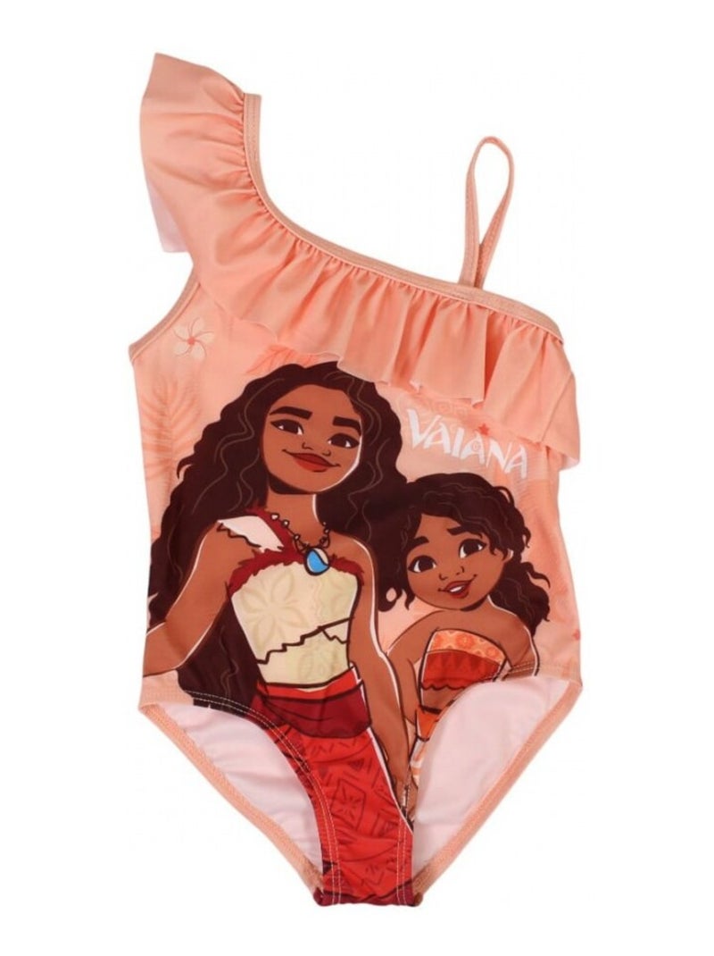 Disney - Maillot de bain Fille Vaiana Orange - Kiabi