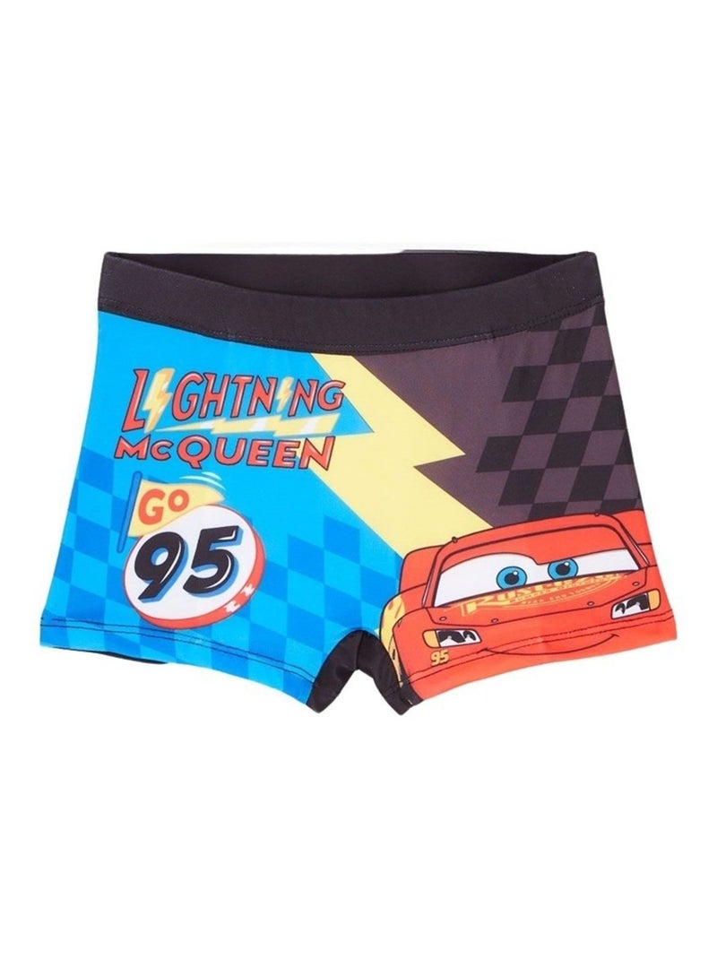 Disney - Maillot De Bain imprimé Cars Noir - Kiabi