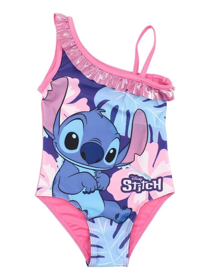 Disney - Maillot De Bain imprimé Lilo Et Stitch Rose - Kiabi