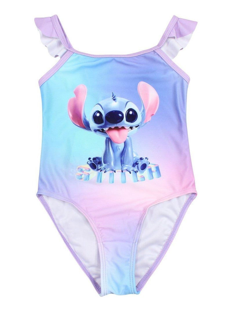 Disney - Maillot De Bain imprimé Lilo Et Stitch Violet - Kiabi