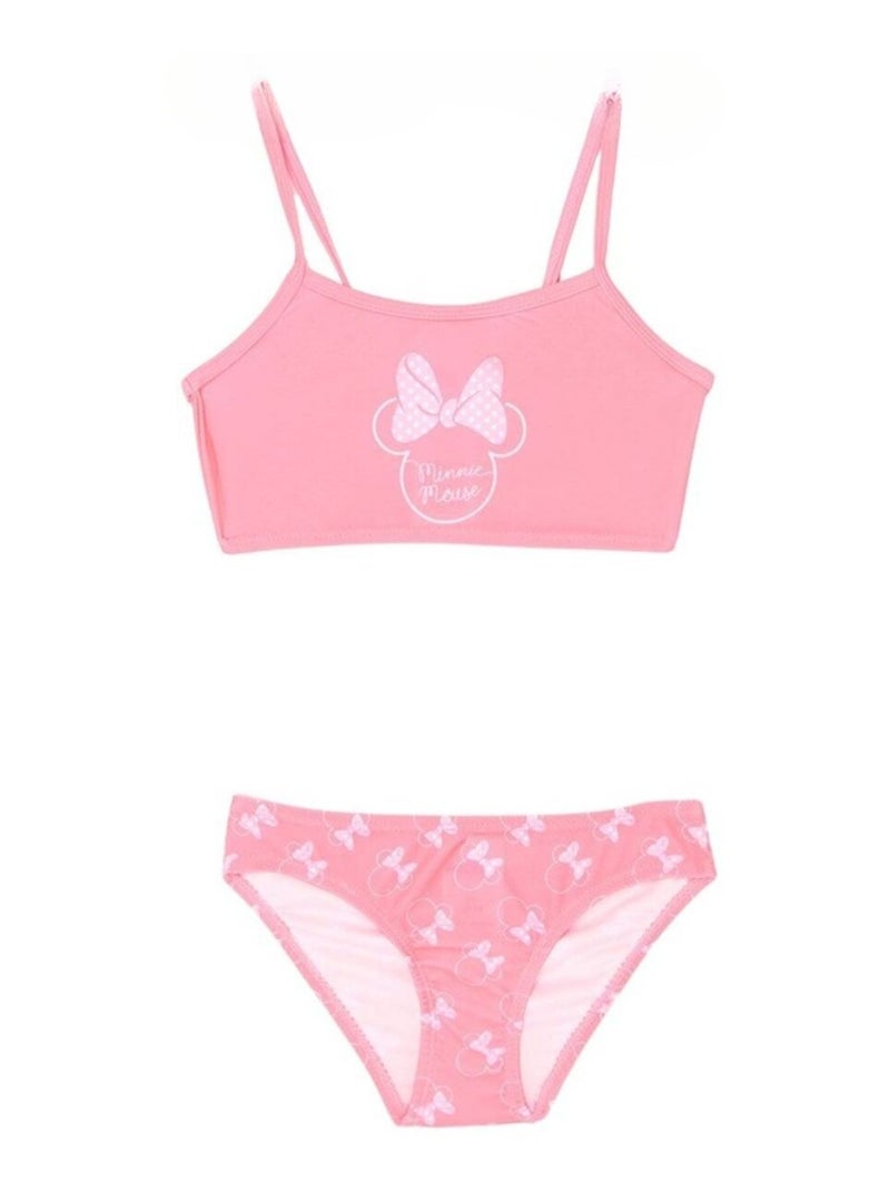 Disney - Maillot De Bain imprimé Minnie Rose - Kiabi