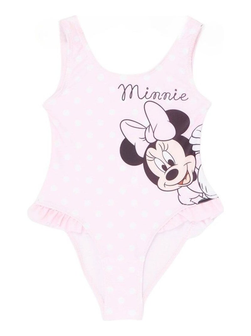 Disney - Maillot De Bain imprimé Minnie Rose - Kiabi