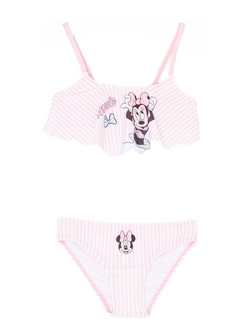 Disney - Maillot De Bain imprimé Minnie Rose - Kiabi