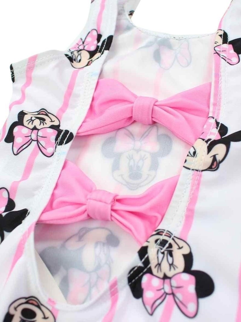 Disney - Maillot de bain Minnie Blanc - Kiabi