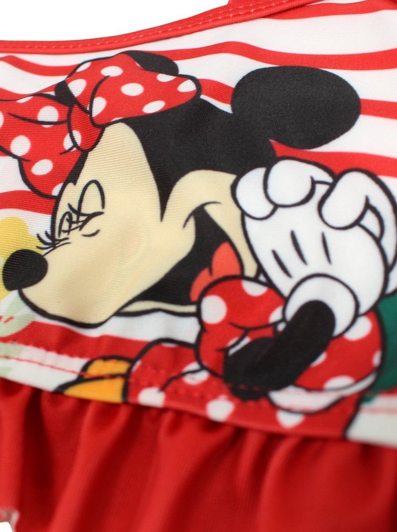 Disney - Maillot de bain Minnie Rouge - Kiabi