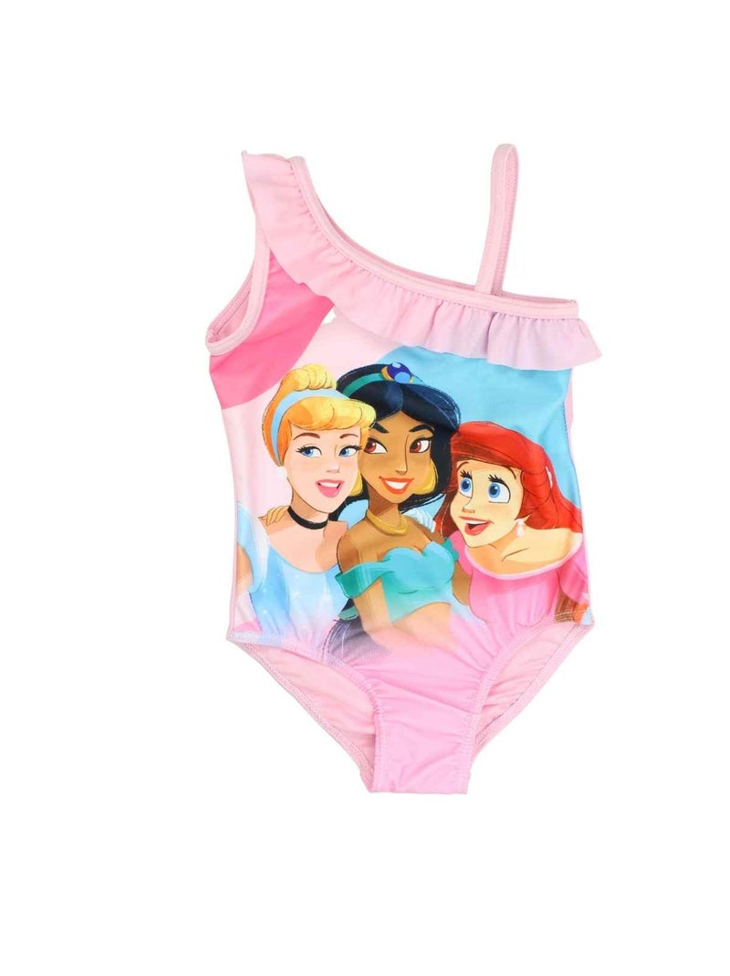 Maillot De Bain Fille 3 Pièces Princesse – Jupe Queue De Sirène Longue, Volants, Imprimé Écailles De Poisson, Tankini Cosplay