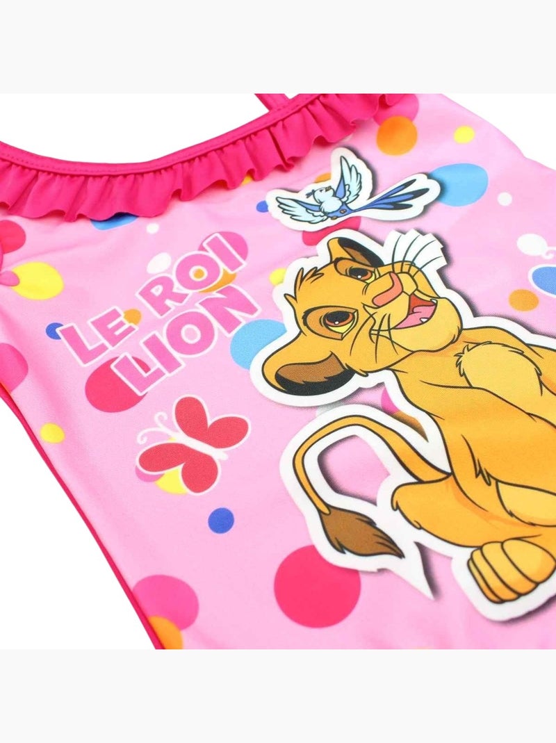 Disney - Maillot de bain une pièce enfant à motif Rose - Kiabi