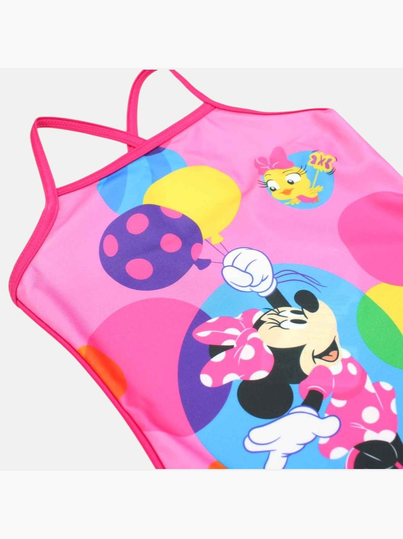 Disney - Maillot de bain une pièce fille imprimé Rose - Kiabi