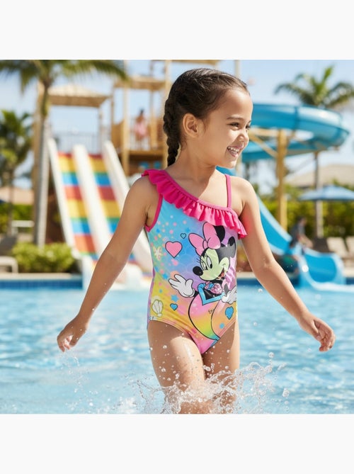 Disney - Maillot de bain une pièce fille imprimé - Kiabi