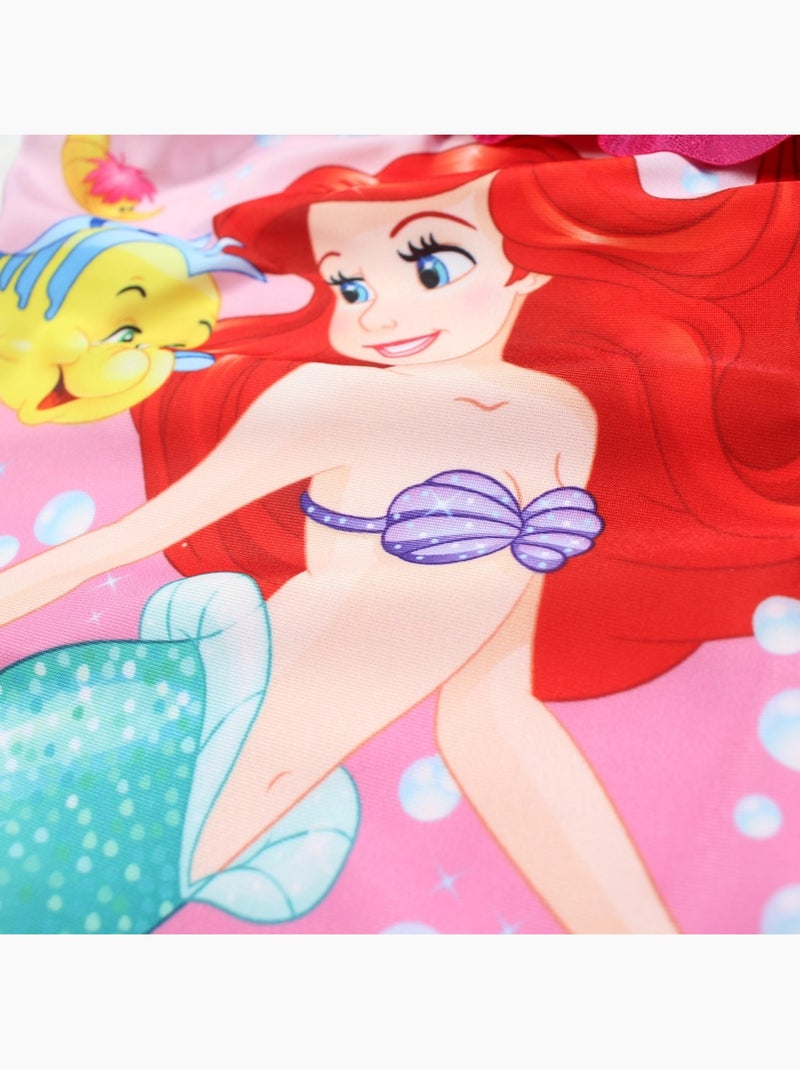 Disney - Maillot de bain une pièce fille imprimé Rose fushia - Kiabi
