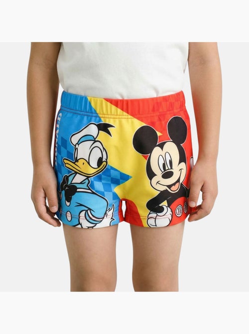 Disney - Maillot enfant short orange et bleu - Kiabi