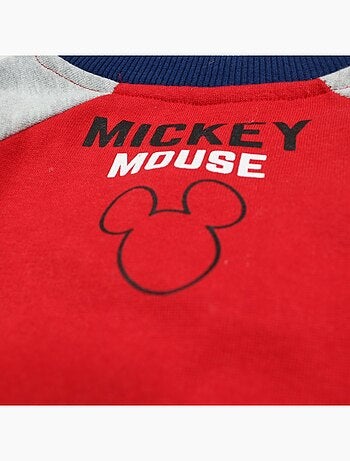 Disney - Maillot enfant short rouge et bleu