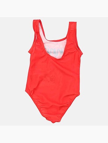 Disney - Maillot enfant une pièce rouge motif personnage