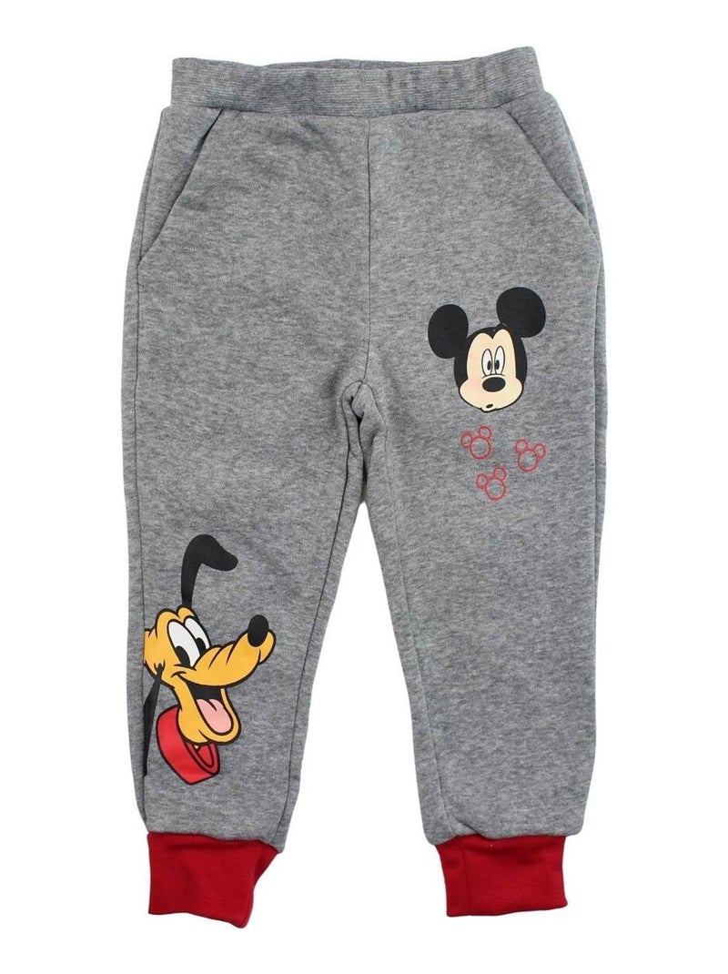 Disney - Pantalon De Jogging imprimé Mickey Gris - Kiabi