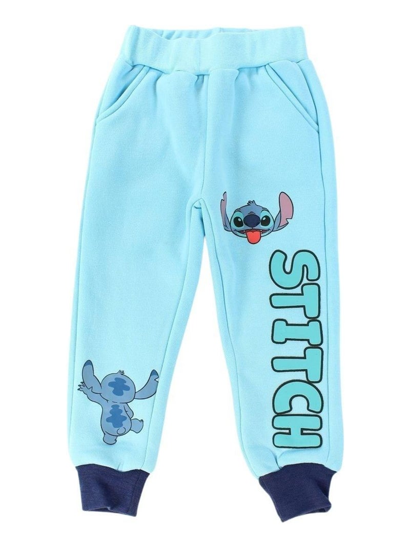 Disney - Pantalon de jogging Lilo et Stitch Bleu - Kiabi