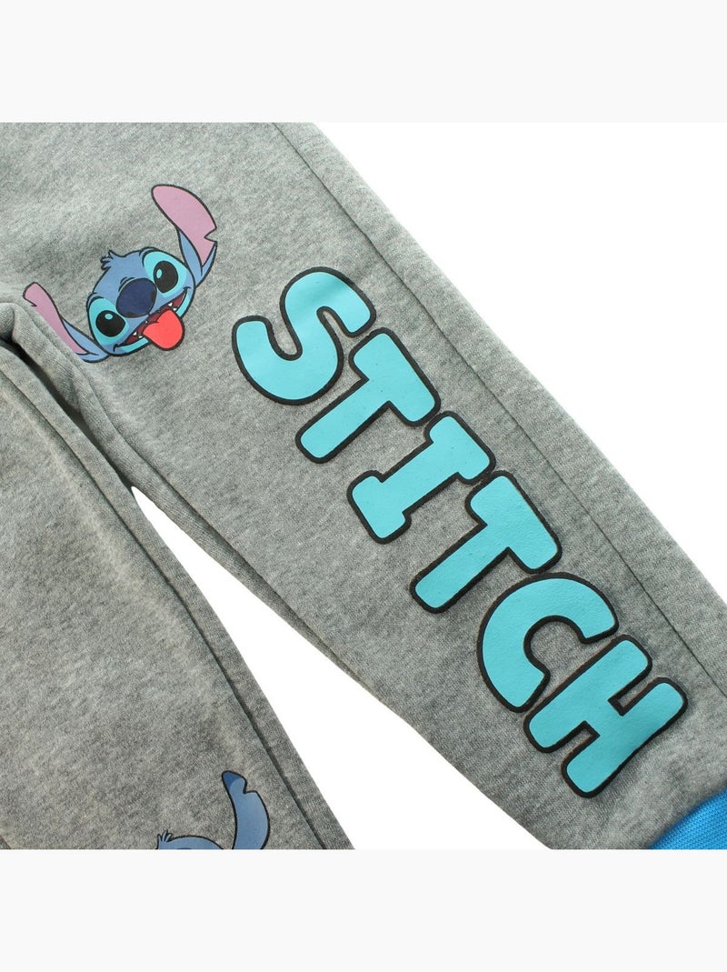Disney - Pantalon de jogging Lilo et Stitch Gris - Kiabi